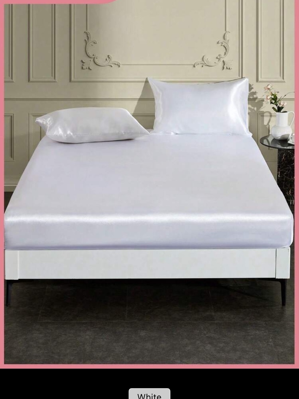 Silk Satin Mattress Sheet